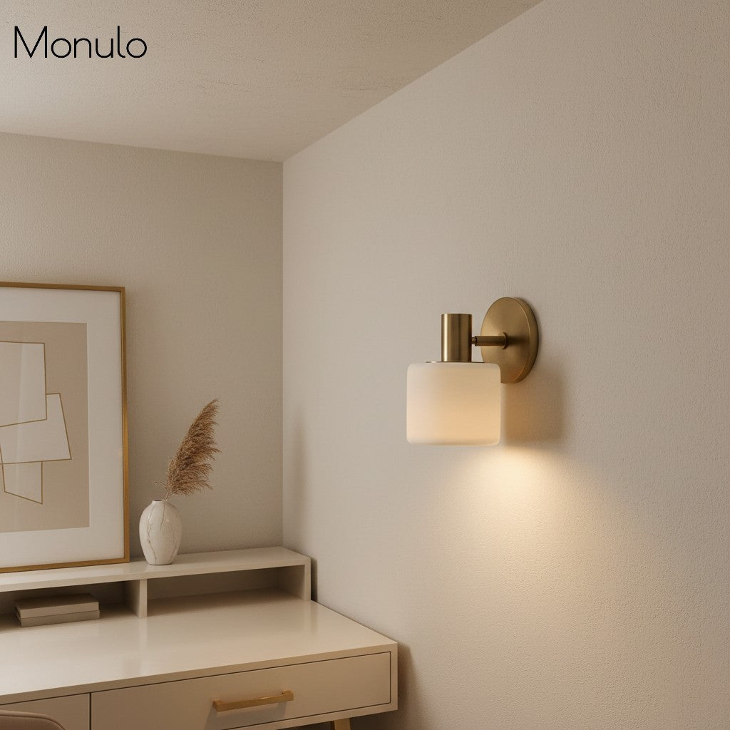 Aplique de pared pivotante de porcelana moderna Cerova 