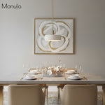 Load image into Gallery viewer, Cerova Contemporary Minimalist and Elegant Pendant – Ivory Porcelain Shade Light for Kitchen Island &amp; Bedroom
