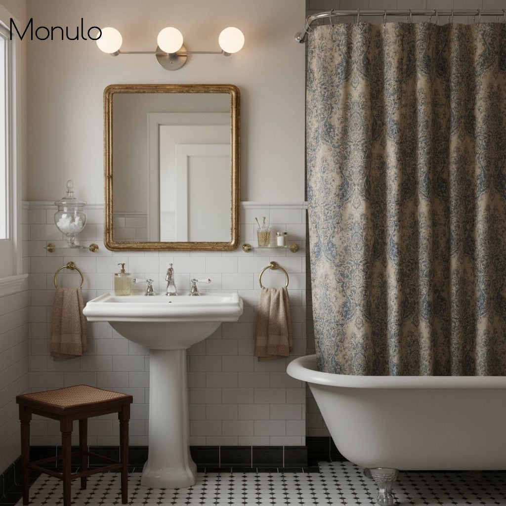 Glorica Glass Sleek Globe Vanity Light – Modern Industrial Three-Bulb Wall Sconce for Bathroom & Hallway