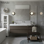 Load image into Gallery viewer, Glorica Glass Modern Glass Globe Wall Sconce - Sleek Metal Design for Living Rooms and Bedrooms
