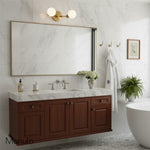 Load image into Gallery viewer, Glorica Glass Minimalist Metal Arm Globe Wall Sconce – Mid-Century Vanity Lighting for Mirror &amp; Hallway
