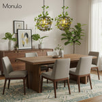 Load image into Gallery viewer, Verdeleia Leaf-Tier Curved Frame Modern Pendant Light for Dining Room, Bedroom and Living Spaces
