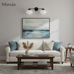 Load image into Gallery viewer, Geotower Glass Elegant Vanity Light – Art Deco Wall-Mounted Bathroom Fixture
