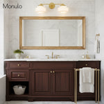 Load image into Gallery viewer, Geotower Glass Elegant Vanity Light – Art Deco Wall-Mounted Bathroom Fixture
