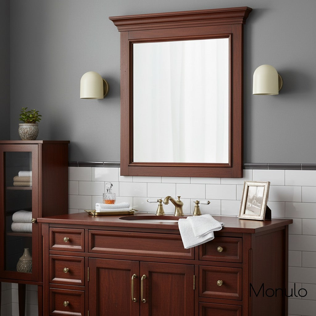 Applique murale industrielle moderne Metio Dome – Éclairage d'accentuation au design minimaliste pour salle de bain, salon et chambre
