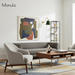 Load image into Gallery viewer, Foldray Scalloped Drum Shade Wall Sconce – Modern Rustic Wall Light for Bedroom
