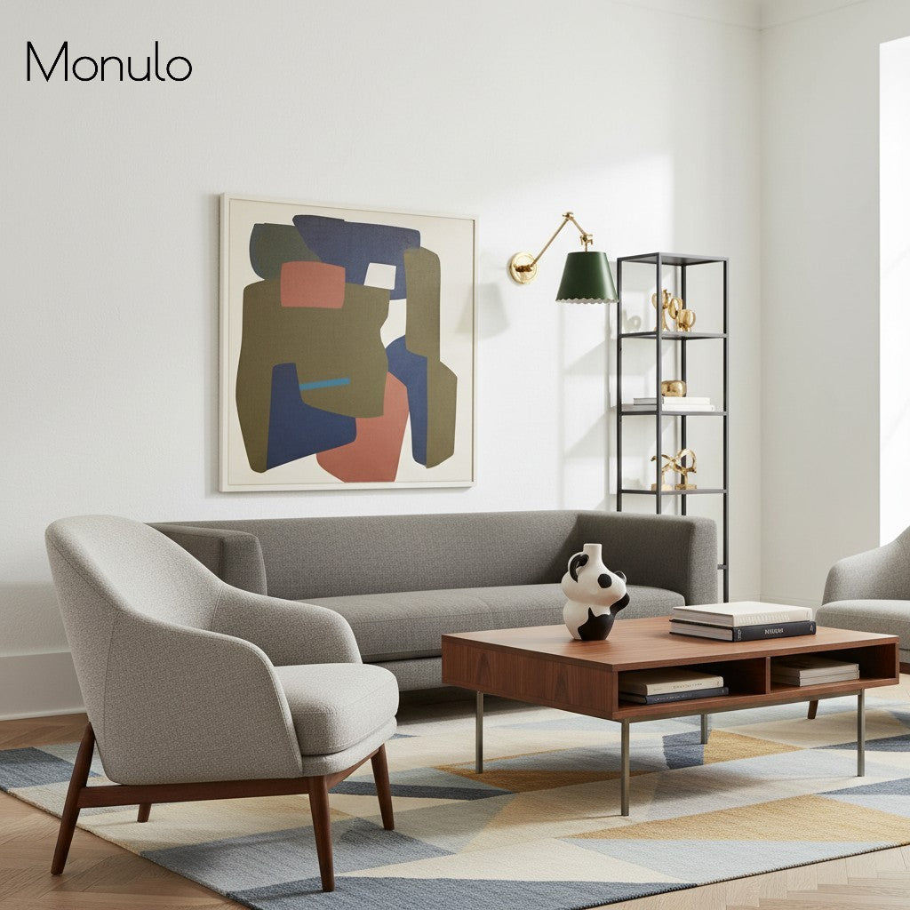 Foldray Scalloped Drum Shade Wall Sconce – Modern Rustic Wall Light for Bedroom