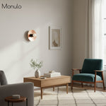 Charger l&#39;image dans la visionneuse de galerie, Applique murale Radiro Globe finition métal – Design minimaliste pour salle de bain et couloir
