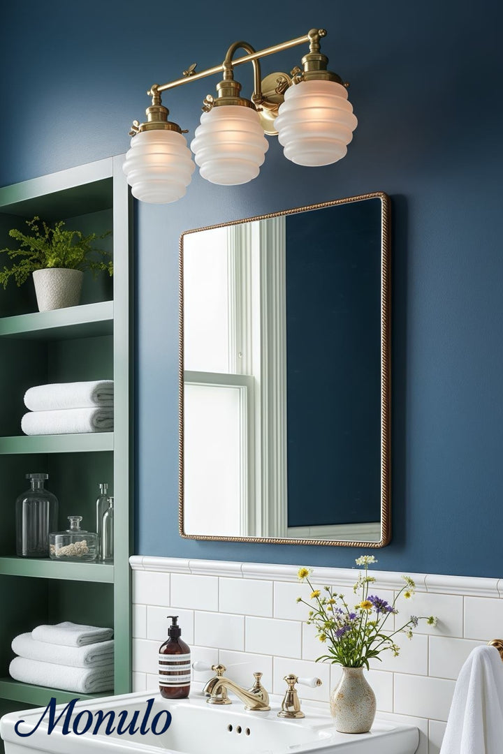 Aplique de pared Capigia Contemporary Beehive Screen – Elegante aplique para dormitorio o pasillo