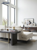 Load image into Gallery viewer, Capigia Minimal Curved Silhouette Table Lamp — Warm Glow Accent Light for Home &amp; Office Spaces