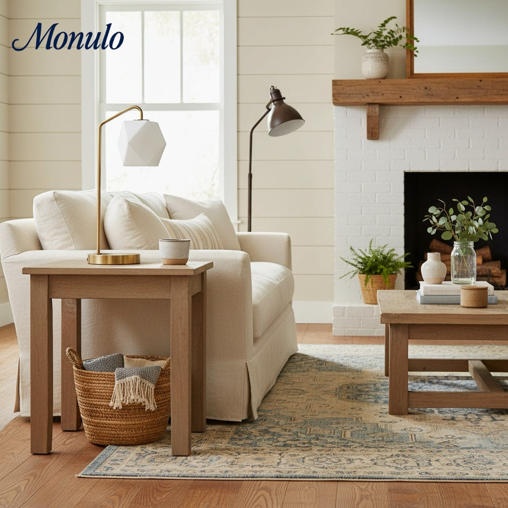 Talvior Modern Prism-Form Table Lamp – Warm Atmosphere Lighting for Living Rooms & Studies