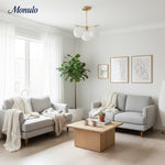 Cargar imagen en el visor de la Galería, Lámpara de araña esférica escultórica Alessora — Lámpara colgante de inspiración retro para vestíbulos y cocinas