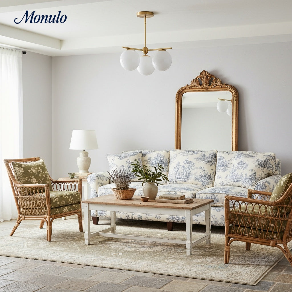 Lámpara de araña esférica escultórica Alessora — Lámpara colgante de inspiración retro para vestíbulos y cocinas