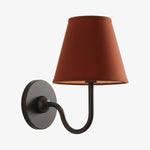 Load image into Gallery viewer, Luvora Fabric Shade Wall Sconce with Drum Shade - Classic Pleated Sconce Light
