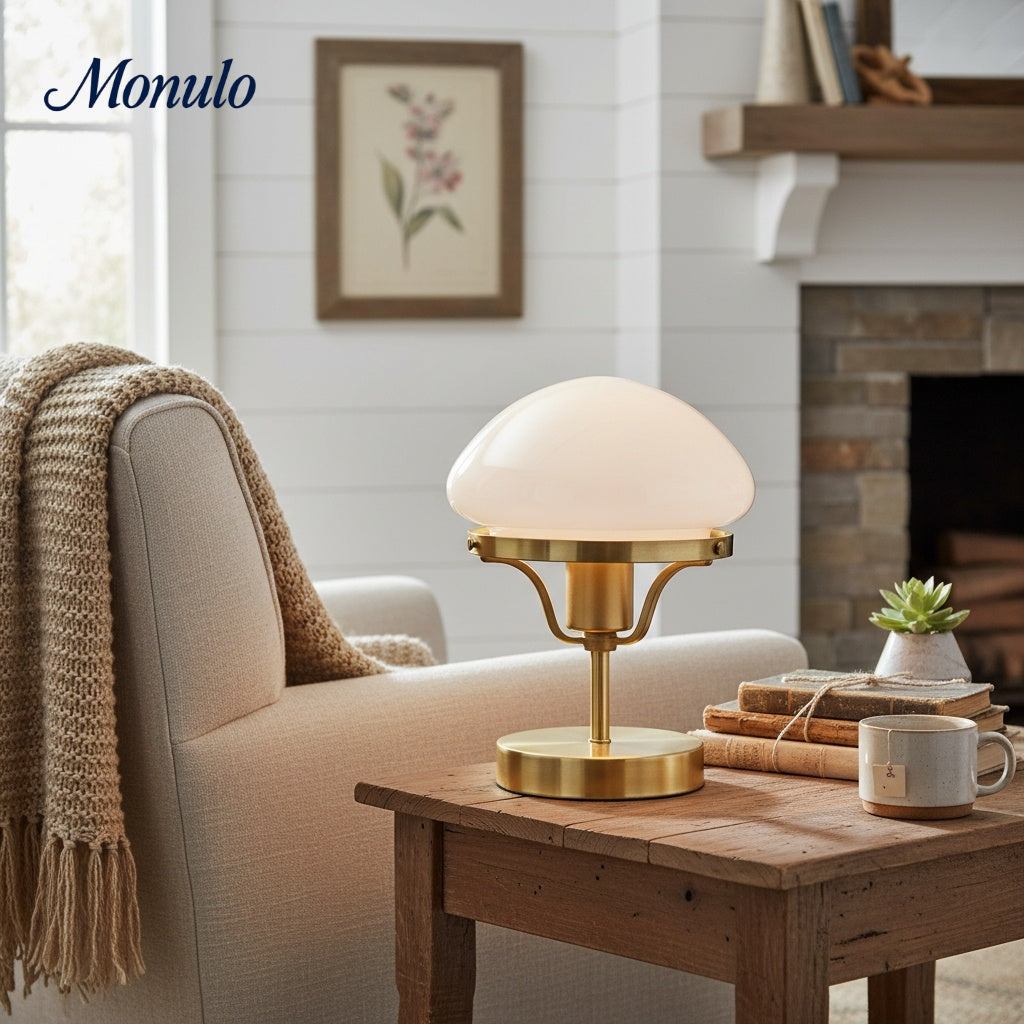 Ornato Luxe Skulpturale Geometrische Tischlampe – Art Deco Akzent für Schlafzimmer & Wohnzimmer