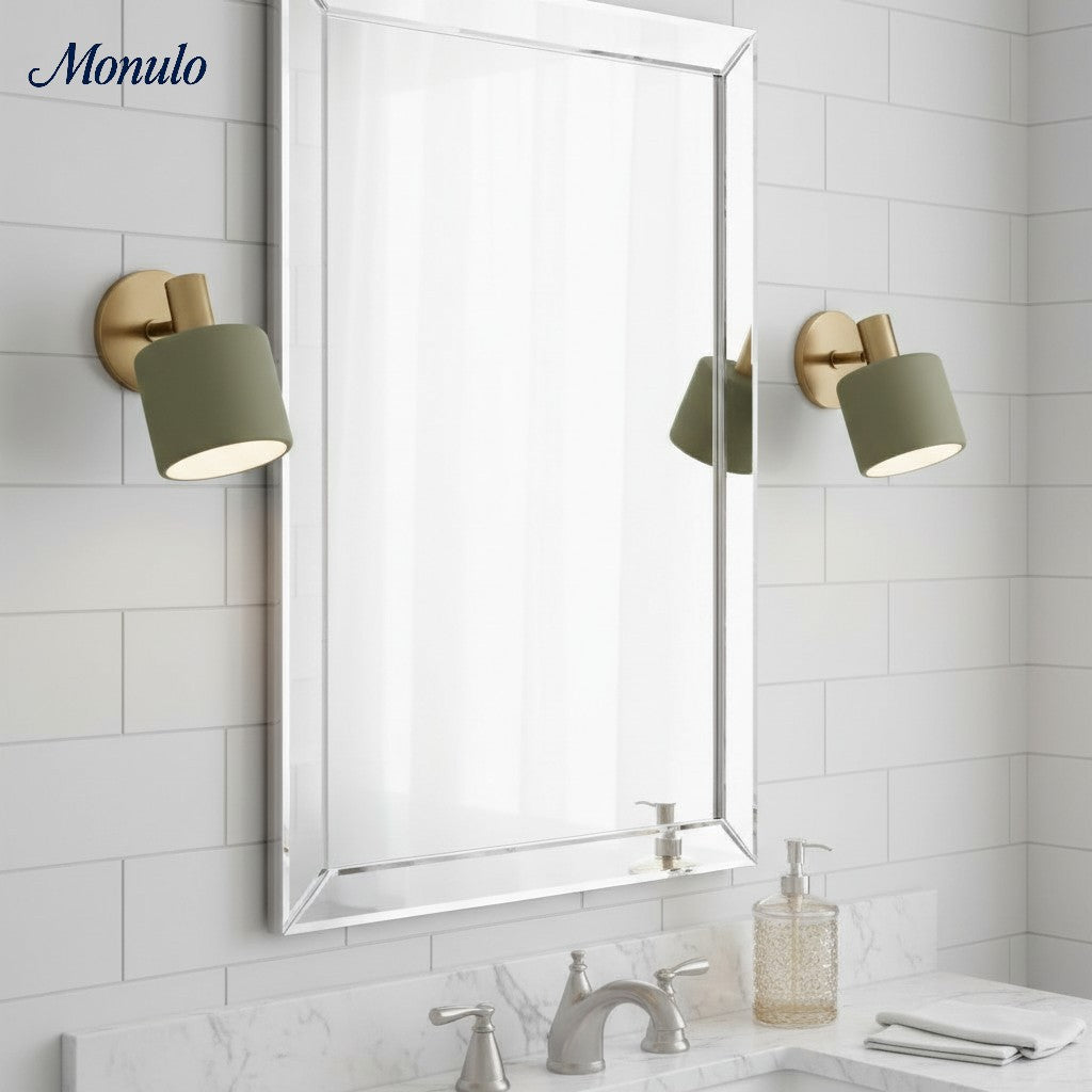 Aplique de pared pivotante de porcelana moderna Cerova 