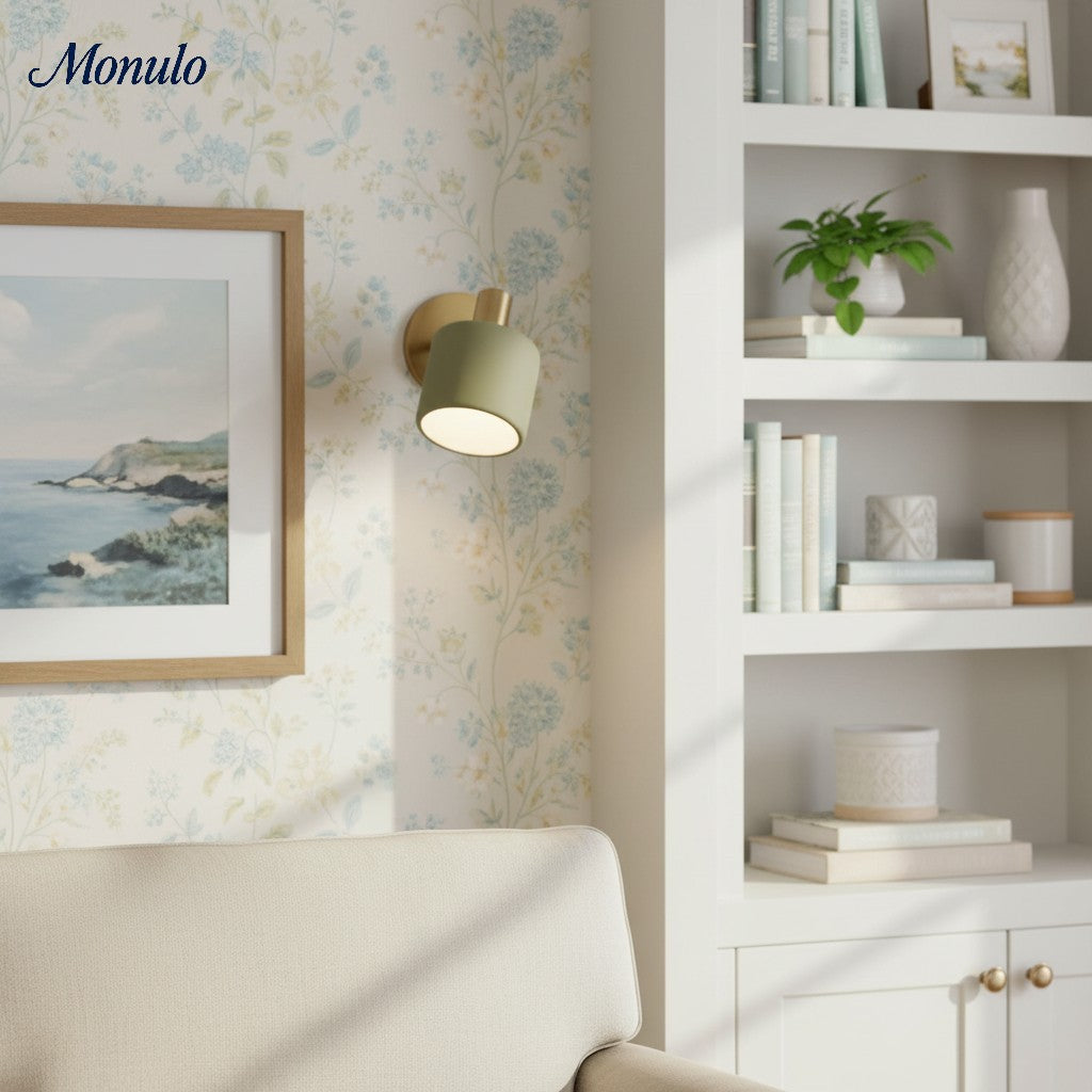 Aplique de pared pivotante de porcelana moderna Cerova 