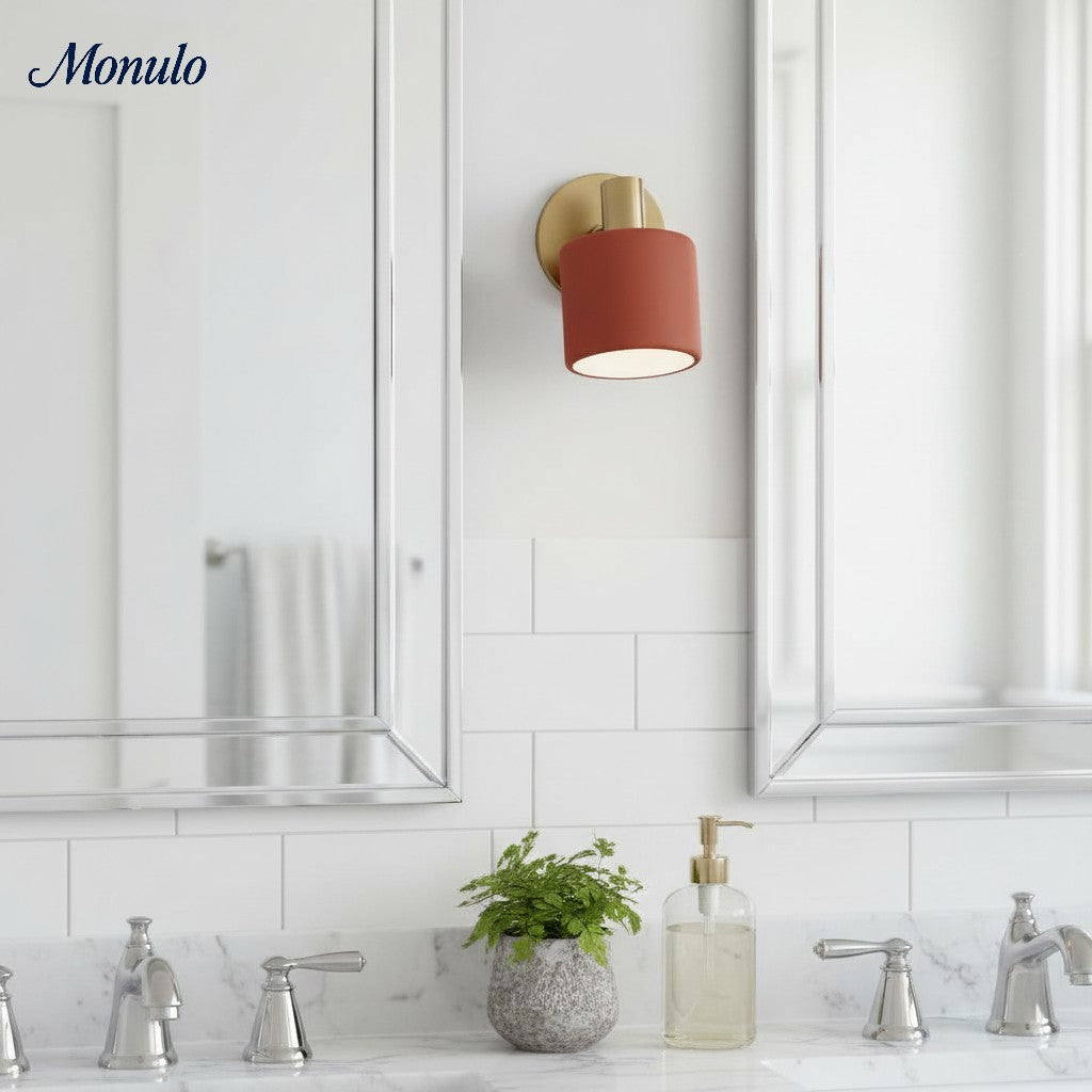 Aplique de pared pivotante de porcelana moderna Cerova 