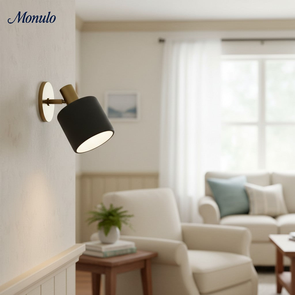 Aplique de pared pivotante de porcelana moderna Cerova 