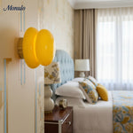 Cargar imagen en el visor de la Galería, Aplique de pared Coloria Modern Colorful Opal Glass Globe – Ideal para salas de estar y dormitorios