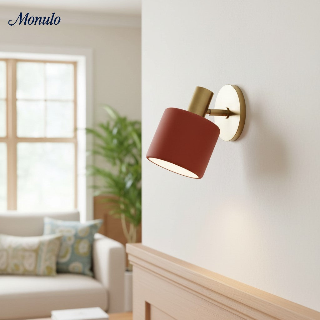 Aplique de pared pivotante de porcelana moderna Cerova 