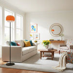 Load image into Gallery viewer, Clinco Artistic Colored Glass Floor Lamp – Ideal for Modern Spaces &amp; Relaxing Ambiance
