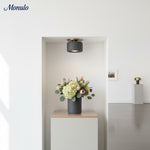 Load image into Gallery viewer, Cerova Contemporary Porcelain Flush Mount Ceiling Light – Soft Ambient Illumination for Hallways and Offices
