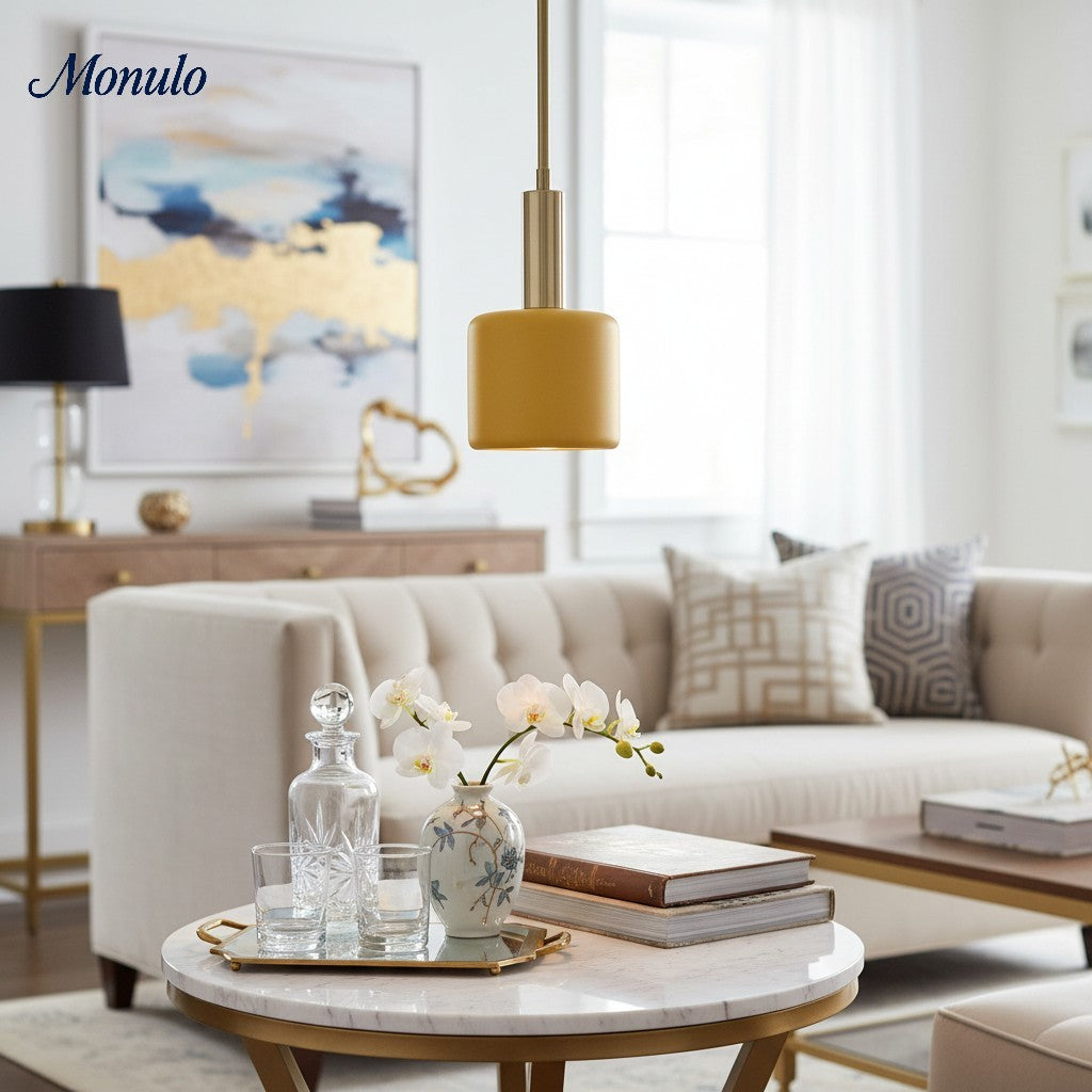 Cerova Modern Style Minimalist Porcelain Pendant Light