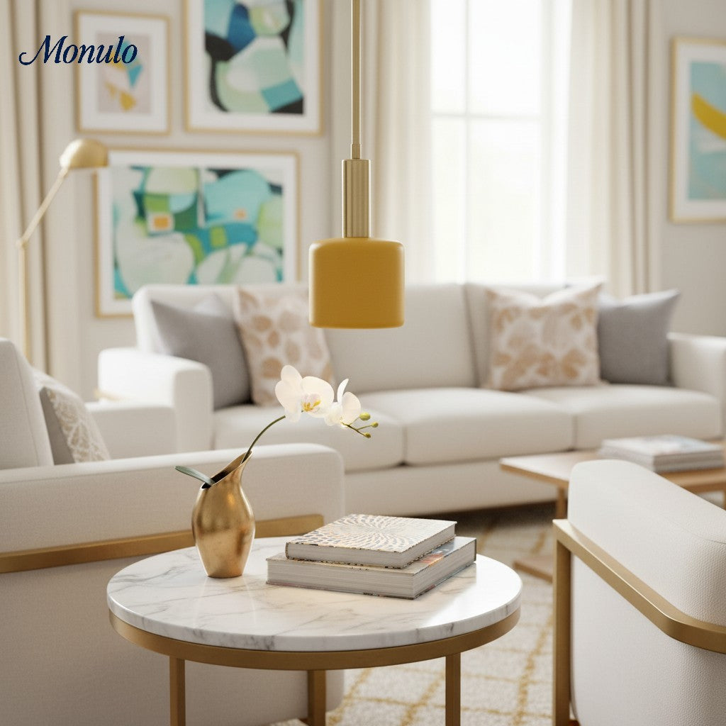 Cerova Modern Style Minimalist Porcelain Pendant Light