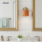 Load image into Gallery viewer, Cerova Porcelain Wall Sconce - Minimal Round Flush Mount Ceramic Light