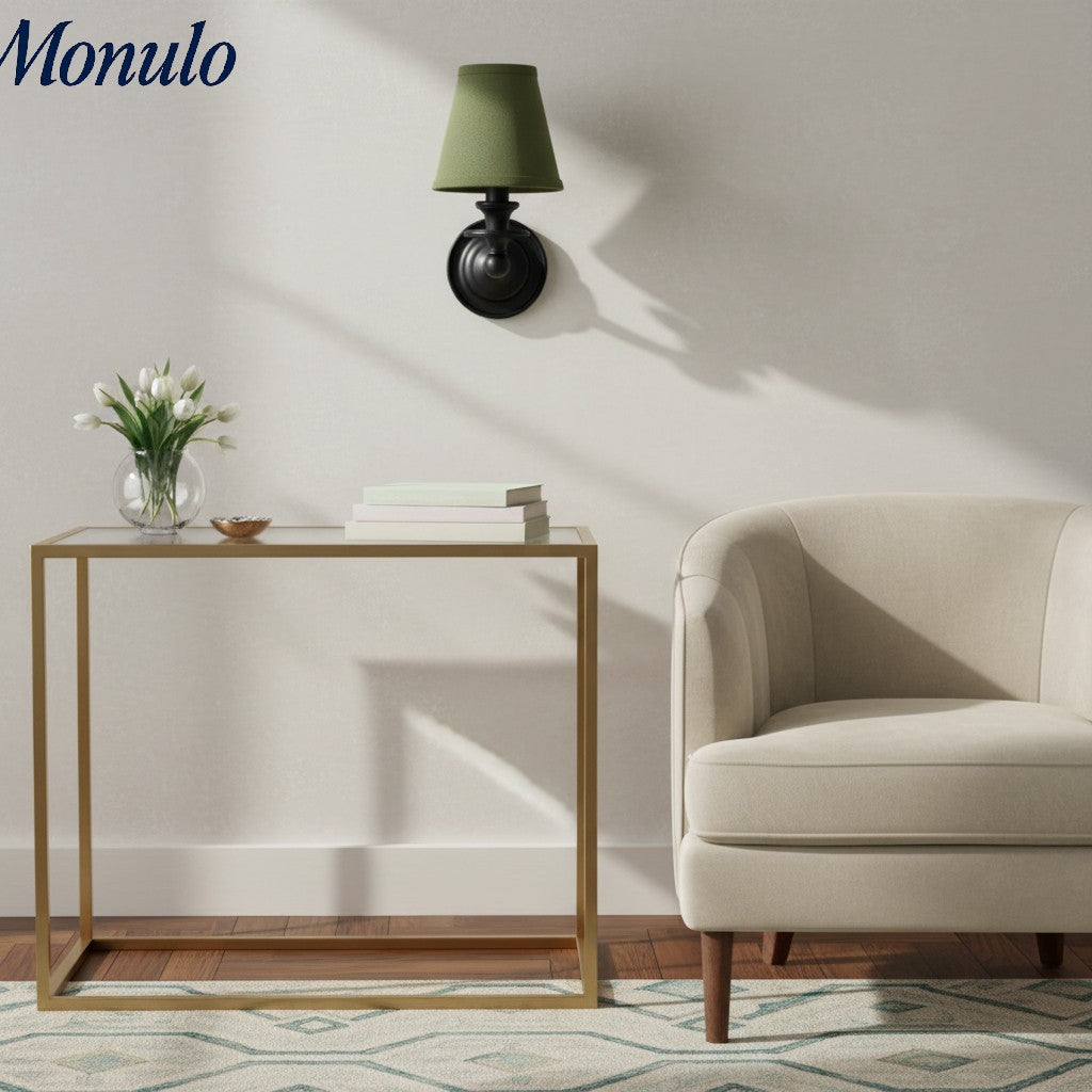 Applique murale Rowan Drum Shade – Applique en tissu pour un éclairage chaleureux de style cottage