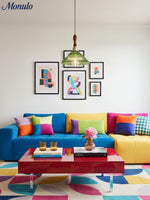 Load image into Gallery viewer, Verdoma Mid Century Modern Textured Glass Hanging Lamp - Vintage Style for Dining Room