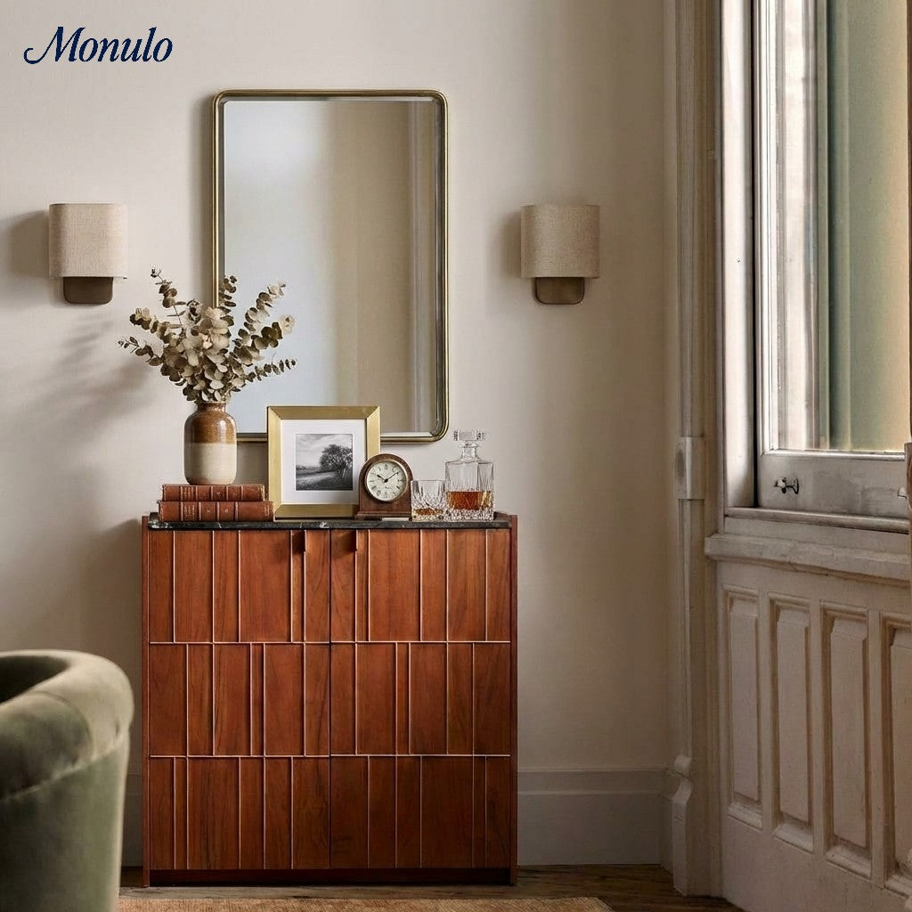 Nolvara Aleena Soft Fabric Luxe Metal Fabric Wall Sconce for Bedroom Reading Light