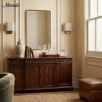 Load image into Gallery viewer, Nolvara Aleena Soft Fabric Luxe Metal Fabric Wall Sconce for Bedroom Reading Light