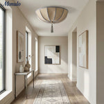 Cargar imagen en el visor de la Galería, Lámpara de techo Valoflor artística con pétalos florales y estilo escultórico en capas para salas de estar y dormitorios