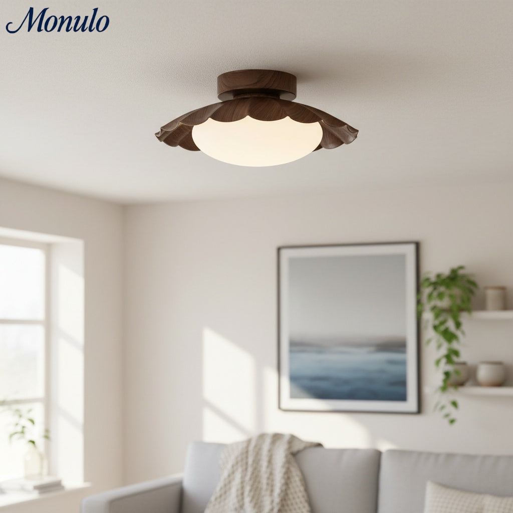 Lámpara de Techo Nubes de Flores Oribela - Diseño Metálico Moderno y Minimalista para Salas y Dormitorios