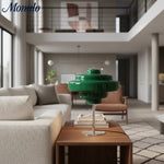 Load image into Gallery viewer, Koloro Glass Table Lamp – Modern Tiered Lamp for Living or Work Spaces