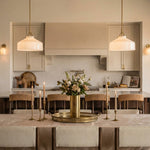 Load image into Gallery viewer, Hanton Nordic Metal Morandi Metal Pendant Light - Nordic Minimalist Fixture Light