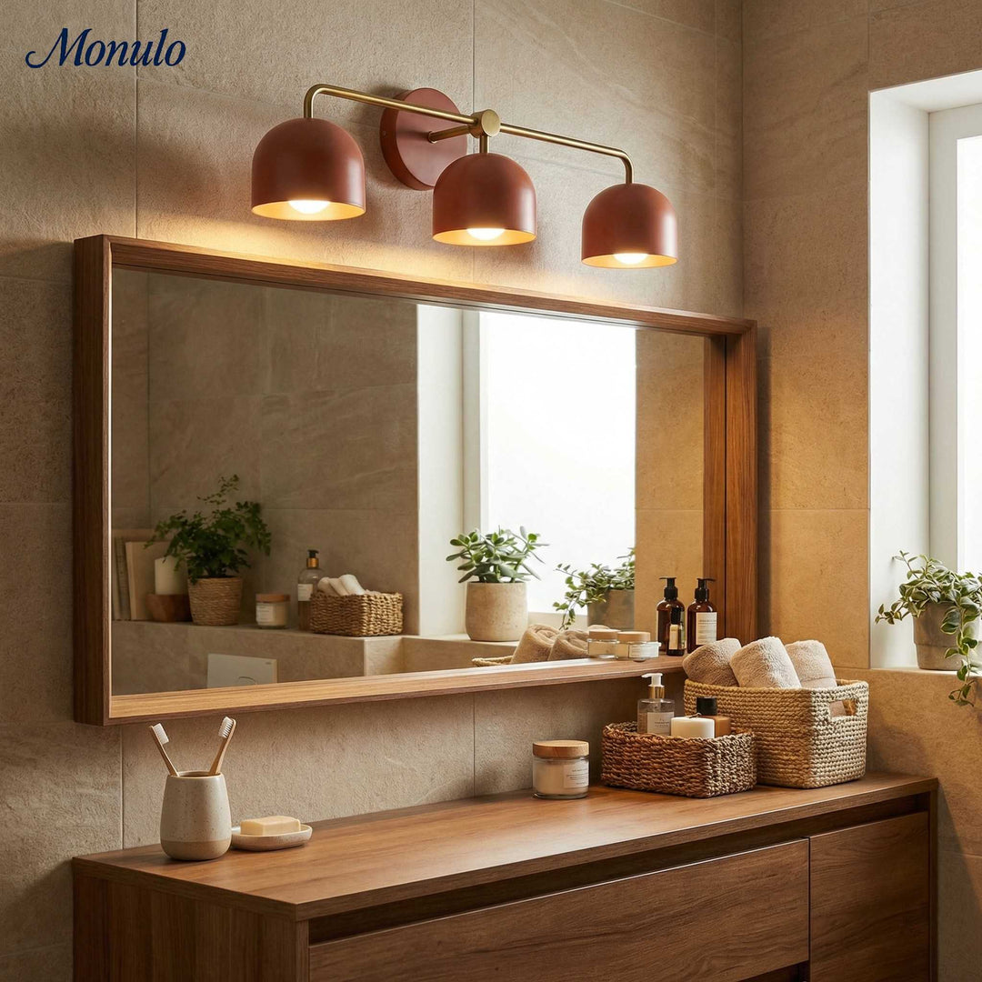 Farmhouse Vanity Wall Sconce – Rustic Bathroom colorful Vanity Light Fixture