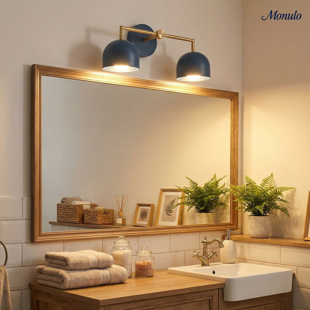 Farmhouse Vanity Wall Sconce – Rustic Bathroom colorful Vanity Light Fixture