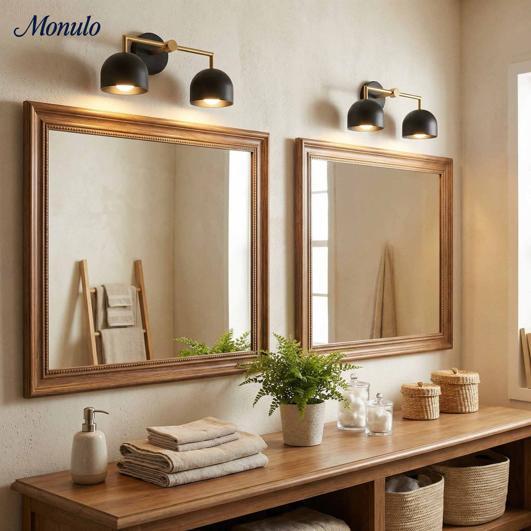 Farmhouse Vanity Wall Sconce – Rustic Bathroom colorful Vanity Light Fixture