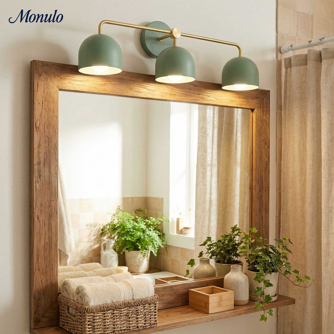 Farmhouse Vanity Wall Sconce – Rustic Bathroom colorful Vanity Light Fixture