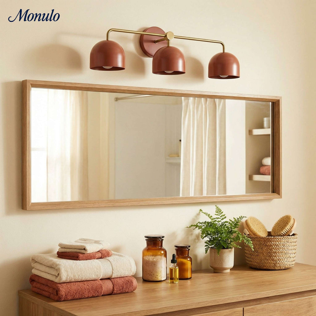 Farmhouse Vanity Wall Sconce – Rustic Bathroom colorful Vanity Light Fixture