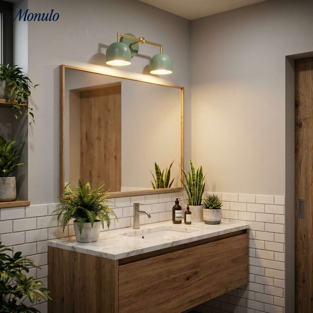 Farmhouse Vanity Wall Sconce – Rustic Bathroom colorful Vanity Light Fixture