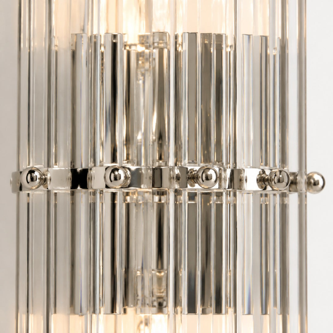 Lumora Crystal Up Down Wandleuchte – Doppel-Wandleuchte für Schlafzimmer
