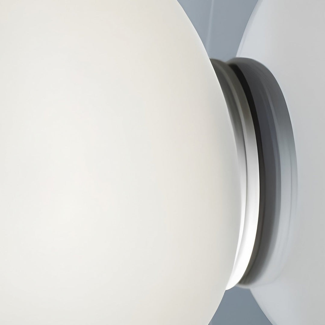 Lámpara de pared y techo con silueta de guijarro orgánico Stonea, luz de vidrio contemporánea para el hogar N16