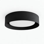 Cargar imagen en el visor de la Galería, Close Ceiling Diffused Shade Metal Canopy Semi-Flush Mount