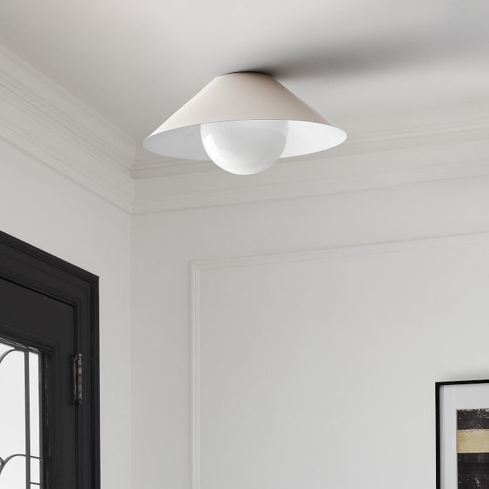 Lámpara de techo semiempotrada Brivana - Iluminación moderna para el hogar