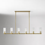 Load image into Gallery viewer, Rivora Fluted Glass Chandelier – Elegant Ribbed Lasting Design

