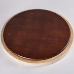 Load image into Gallery viewer, Ultra-thin Round Travertine Ceiling Lamp